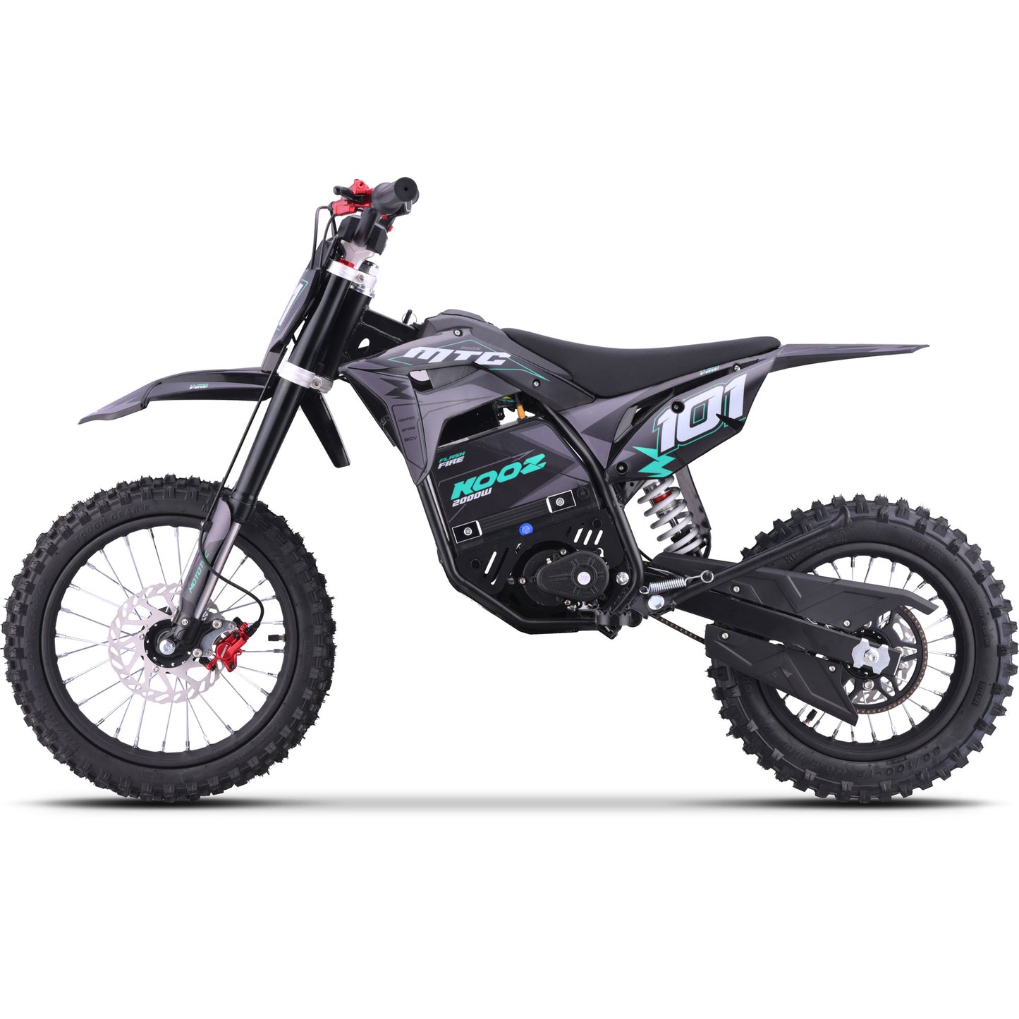 MotoTec 60v 3000w Gen 2 (Blue/Black)--More of a teal