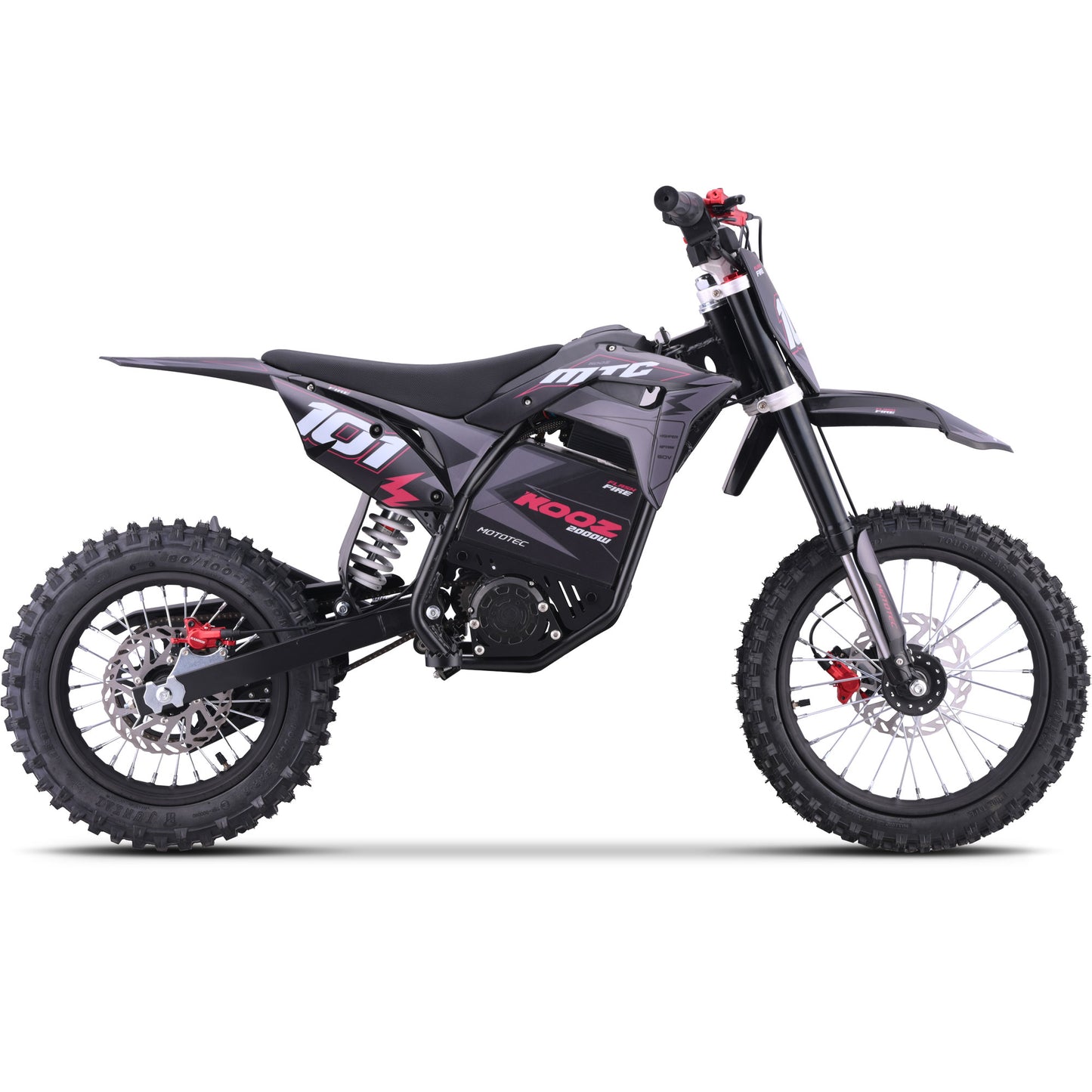 MotoTec 60v 3000w Gen 2 (Red/Black)