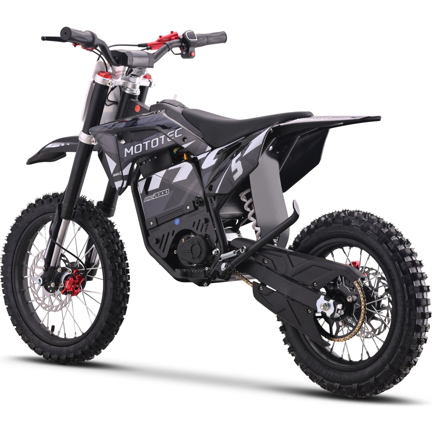 MotoTec 60v 2500w Gen 3 (White/Black)