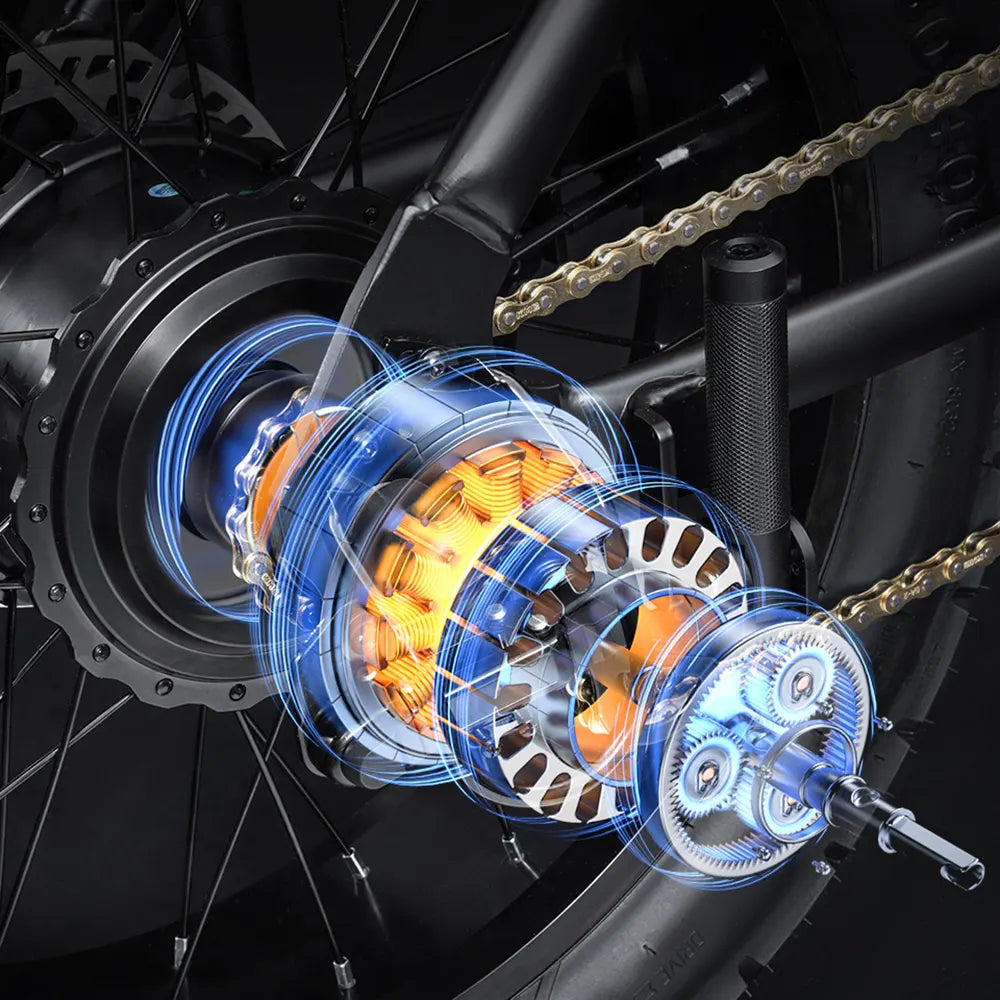 Macfox X7(L) Black: Class 2 E-Bike