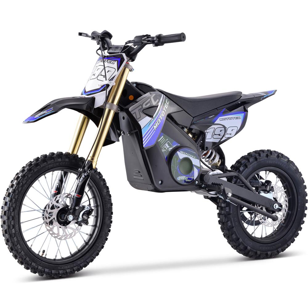 MotoTec 48v 1600w E Bike (Blue)