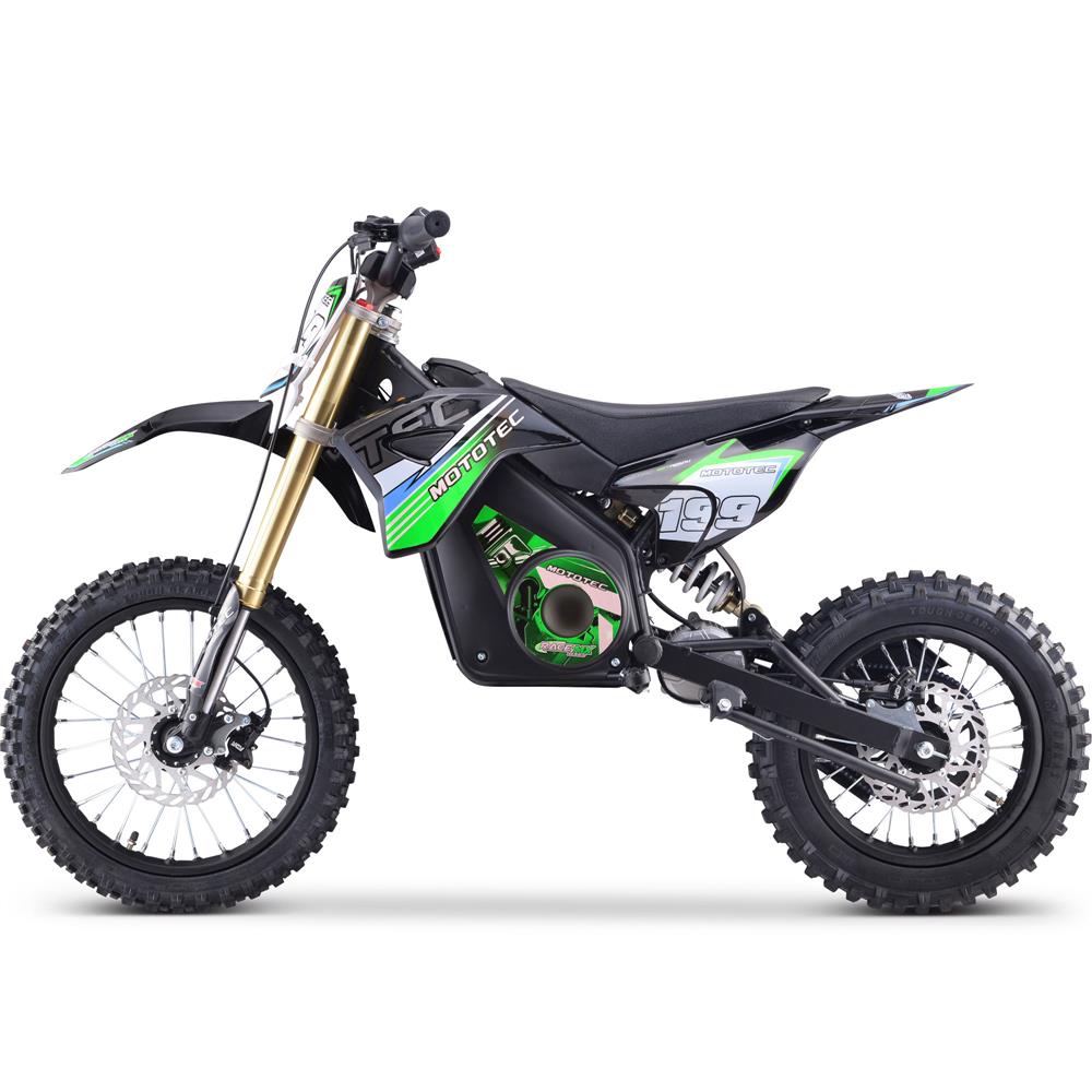 MotoTec 48v 1600w E Bike (Green)