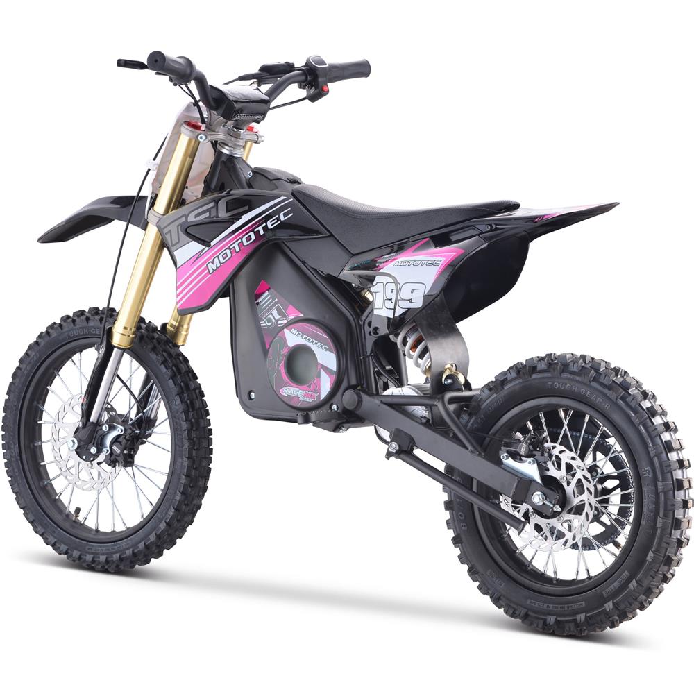 MotoTec 48v 1600w E Bike  (Pink)