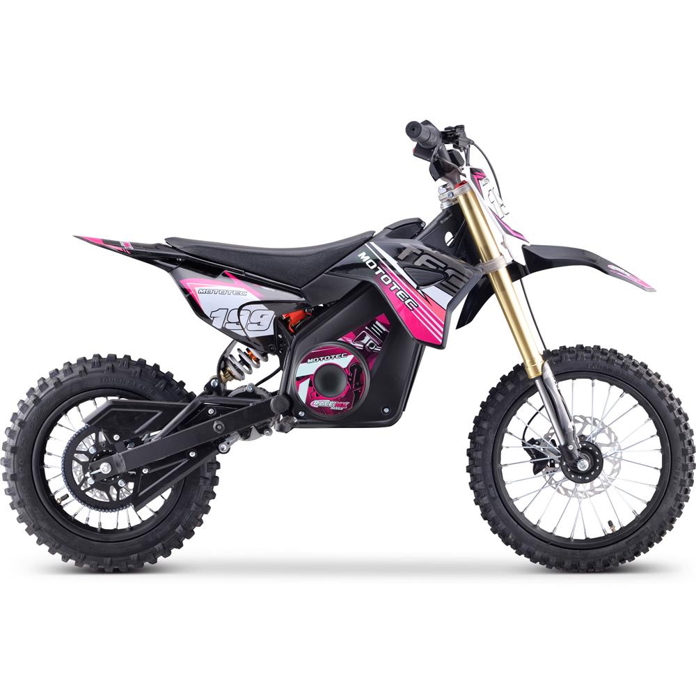 MotoTec 48v 1600w E Bike  (Pink)