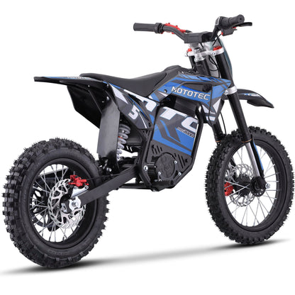 MotoTec 60v 2000w E-Bike (Blue)    *In stock on 10/26*