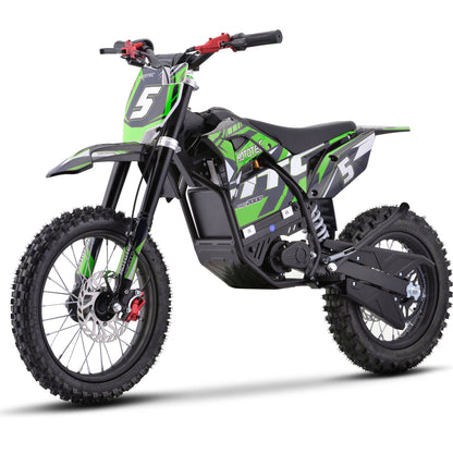 MotoTec 60v 2000w E-Bike (Green)   *In stock on 10/26*