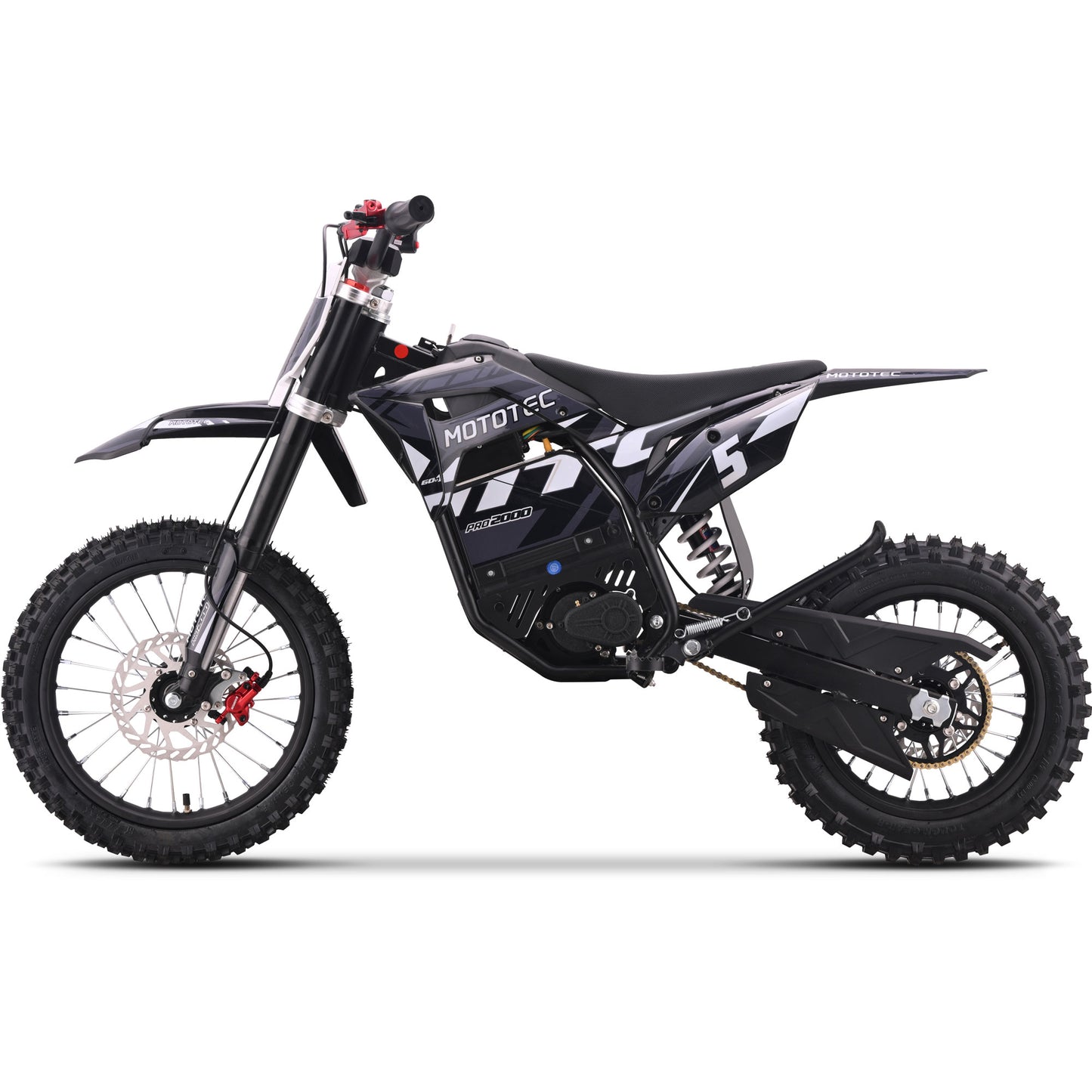 MotoTec 60v 2500w Gen 3 (White/Black)