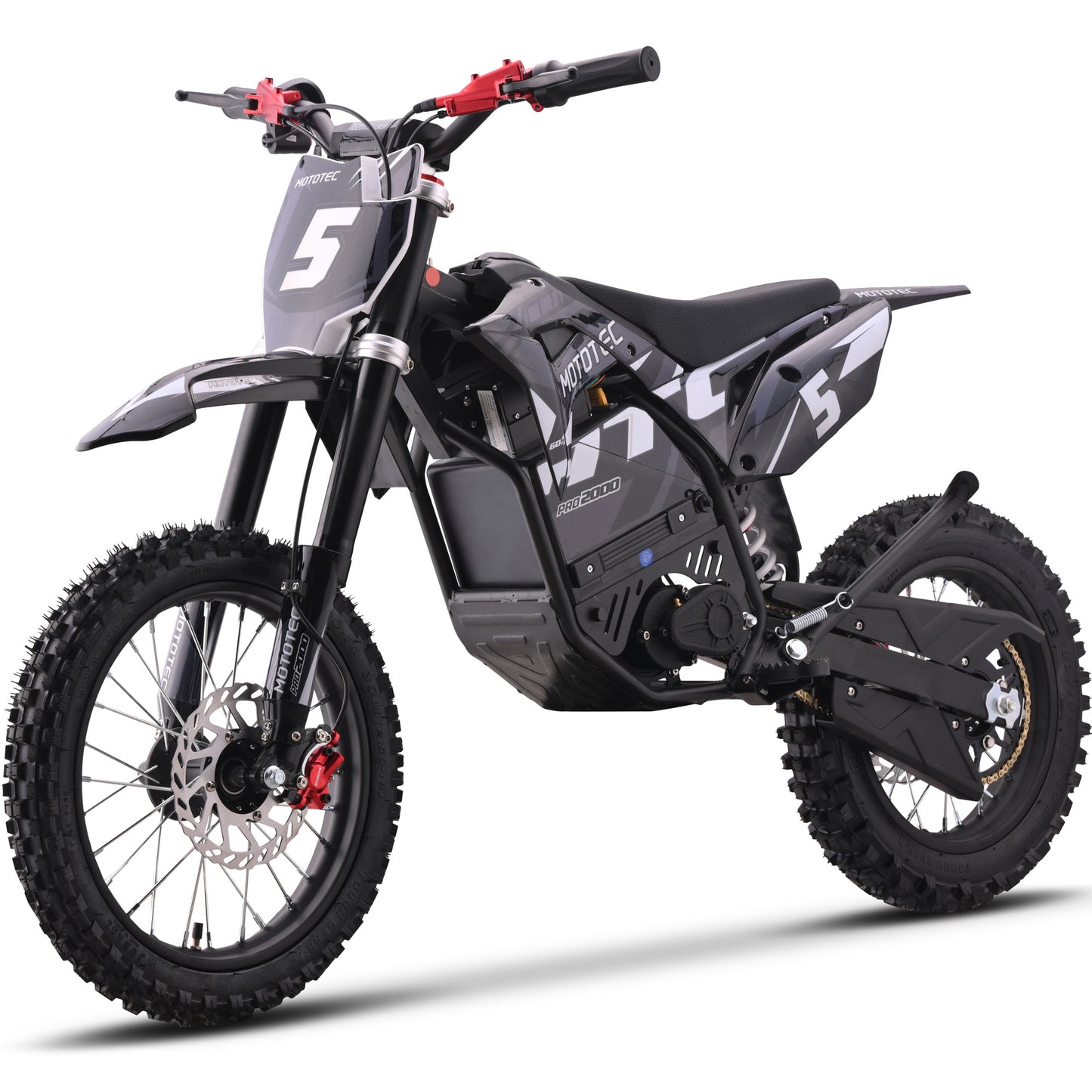 MotoTec 60v 2500w Gen 3 (White/Black)