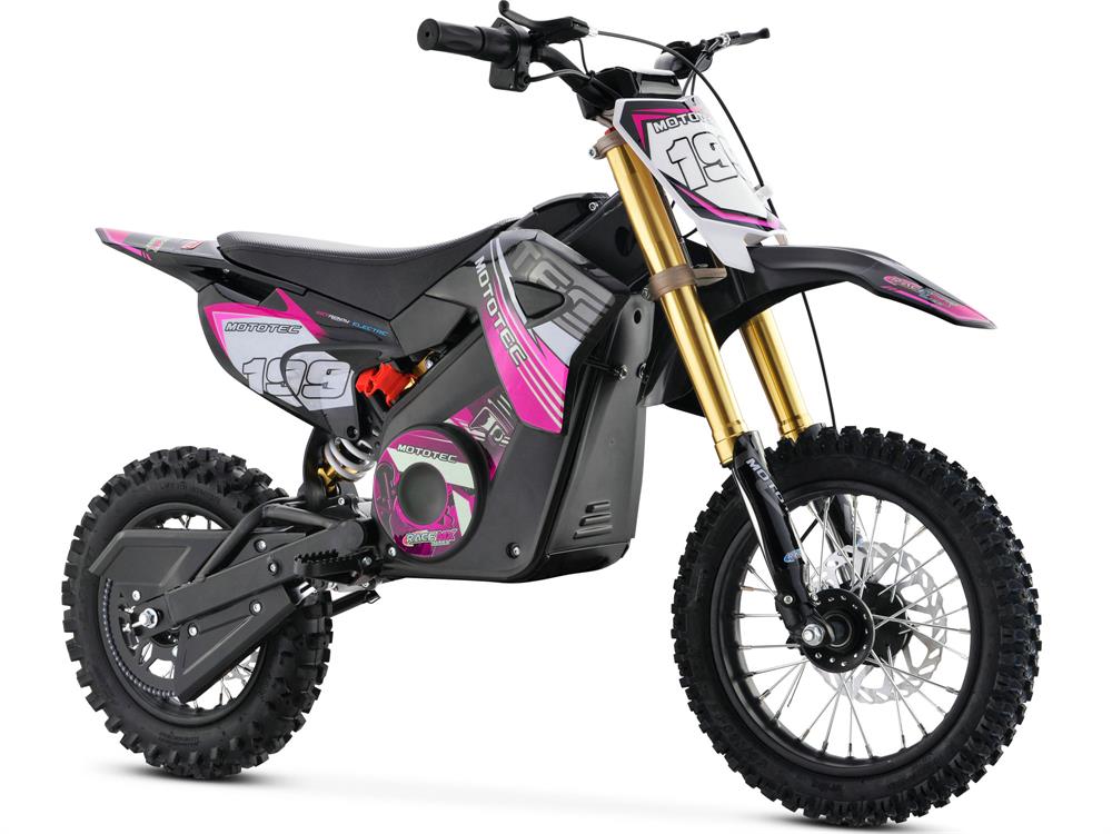 MotoTec 36v 1000w E Bike (Pink)