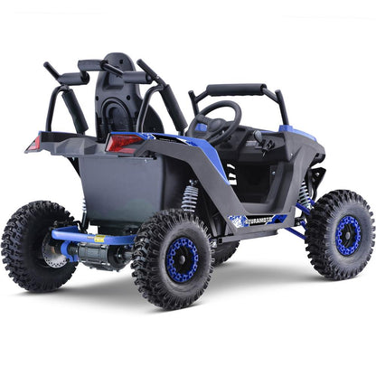 MotoTec Raider Kids UTV 48v 1200w Full Suspension (Blue)