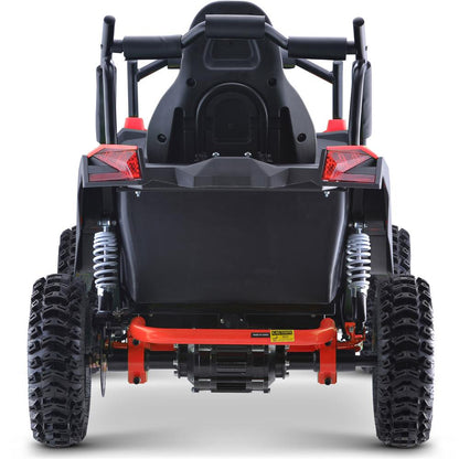 MotoTec Raider Kids UTV 48v 1200w Full Suspension (Red)