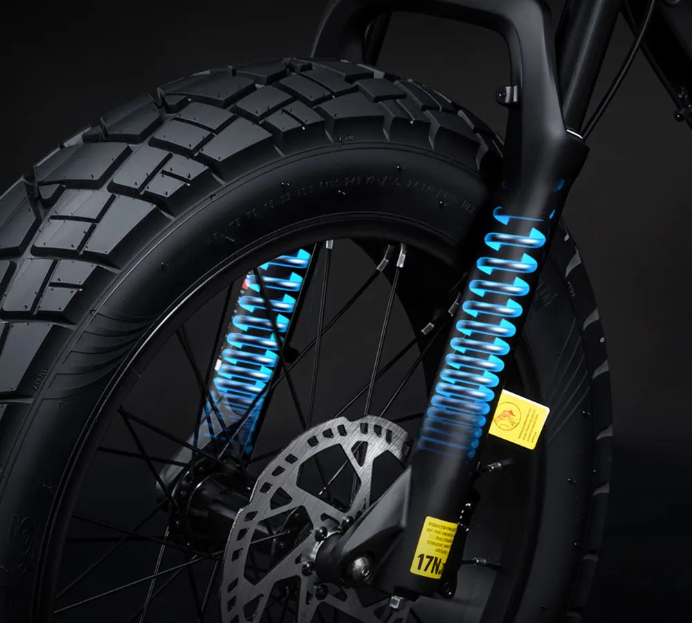 Macfox X7(L) Black: Class 2 E-Bike