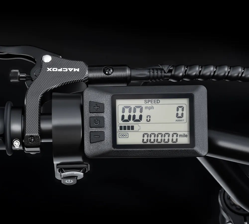 Macfox X7(L) Black: Class 2 E-Bike