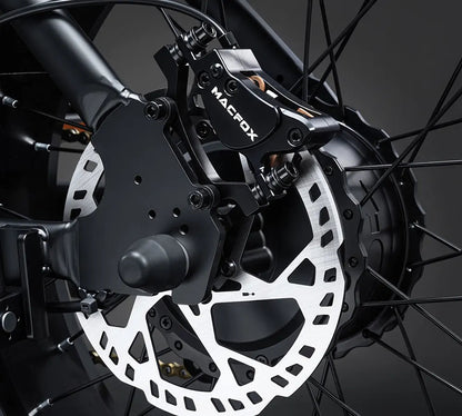 Macfox X7(L) Black: Class 2 E-Bike